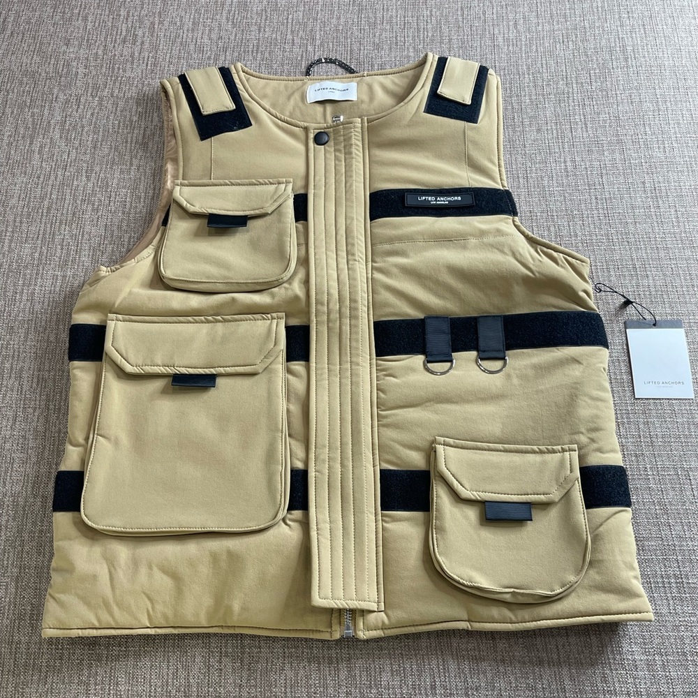 Lifted Anchors Asylum Velcro Military Vest